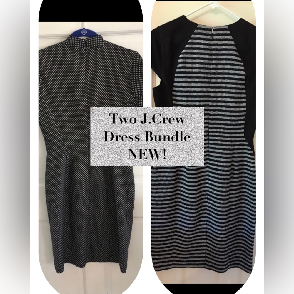 NEW J.Crew2 DRESS BUNDLE! Both size 4!